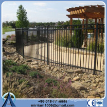 Easily Assembled patio wrought iron fence